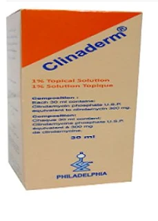 Clinaderm محلول موضعي