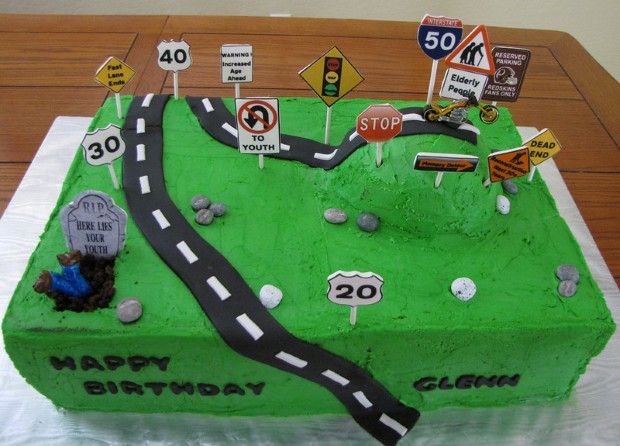 over the hill cake