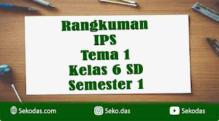 rangkuman ips kelas 6 tema 1