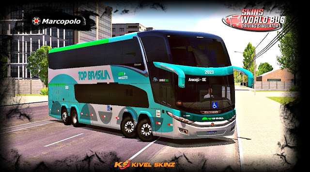 PARADISO G7 1800 DD 8X2 - VIAÇÃO TOP BRASÍLIA