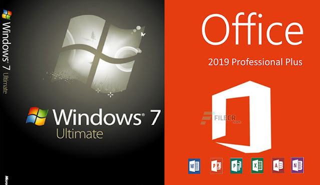 Windows 7 SP1 with Office 2019 July 2021