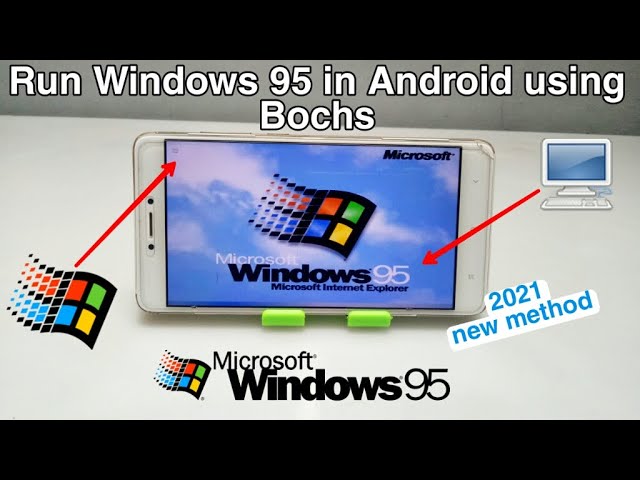 How to Run Windows 95 in Android Phone Using Bochs | Windows in Android