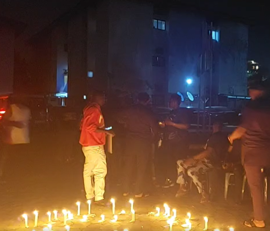 Photos From The Candle light for 11-year-old Sylvester Oromoni, who was allegedly tortured to death by his schoolmates.