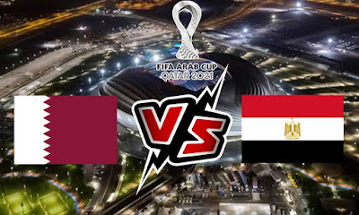 مشاهدة مباراة مصر وقطر بث مباشر اليوم 18-12-2021 في كاس العرب