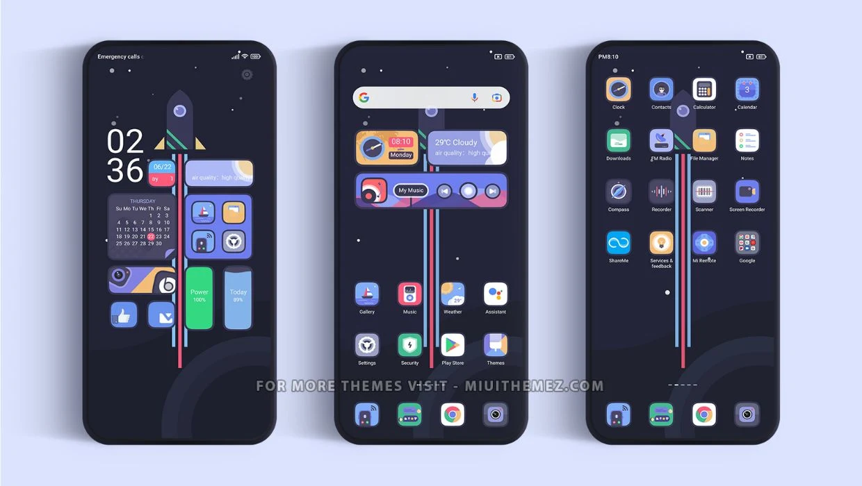 Space Time 4 MIUI Theme