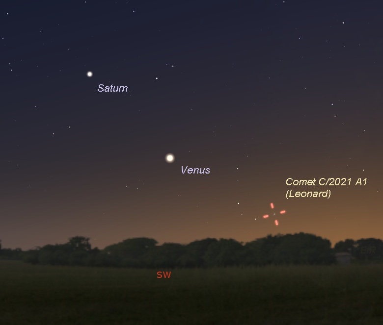 Comet Leonard closest to Earth