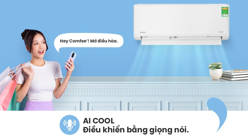 Điều hòa Comfee Inverter 9500 BTU CFS-10VDGF-V - Tiện ích