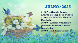 ANIVERSARIANTES DO MÊS