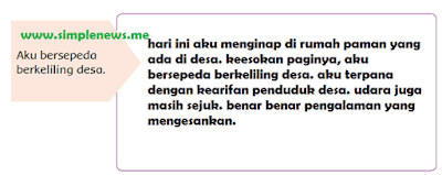 Aku bersepeda berkeliling desa www.simplenews.me