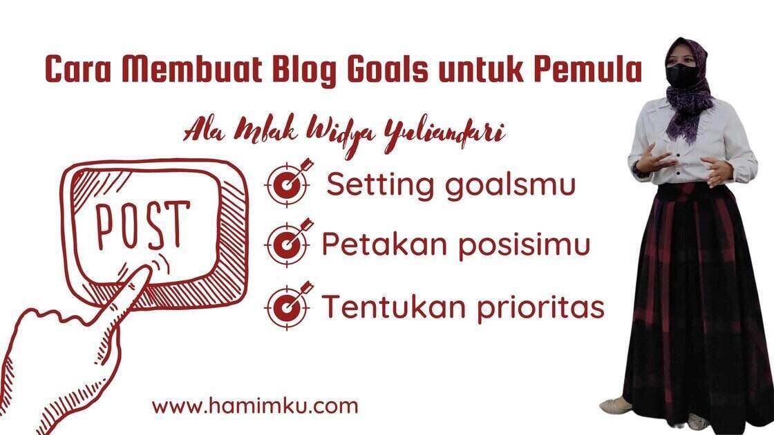 Langkah membuat blog goals