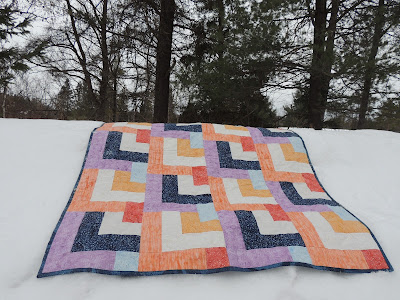 Dropping In quilt Citified Fabric blog tour