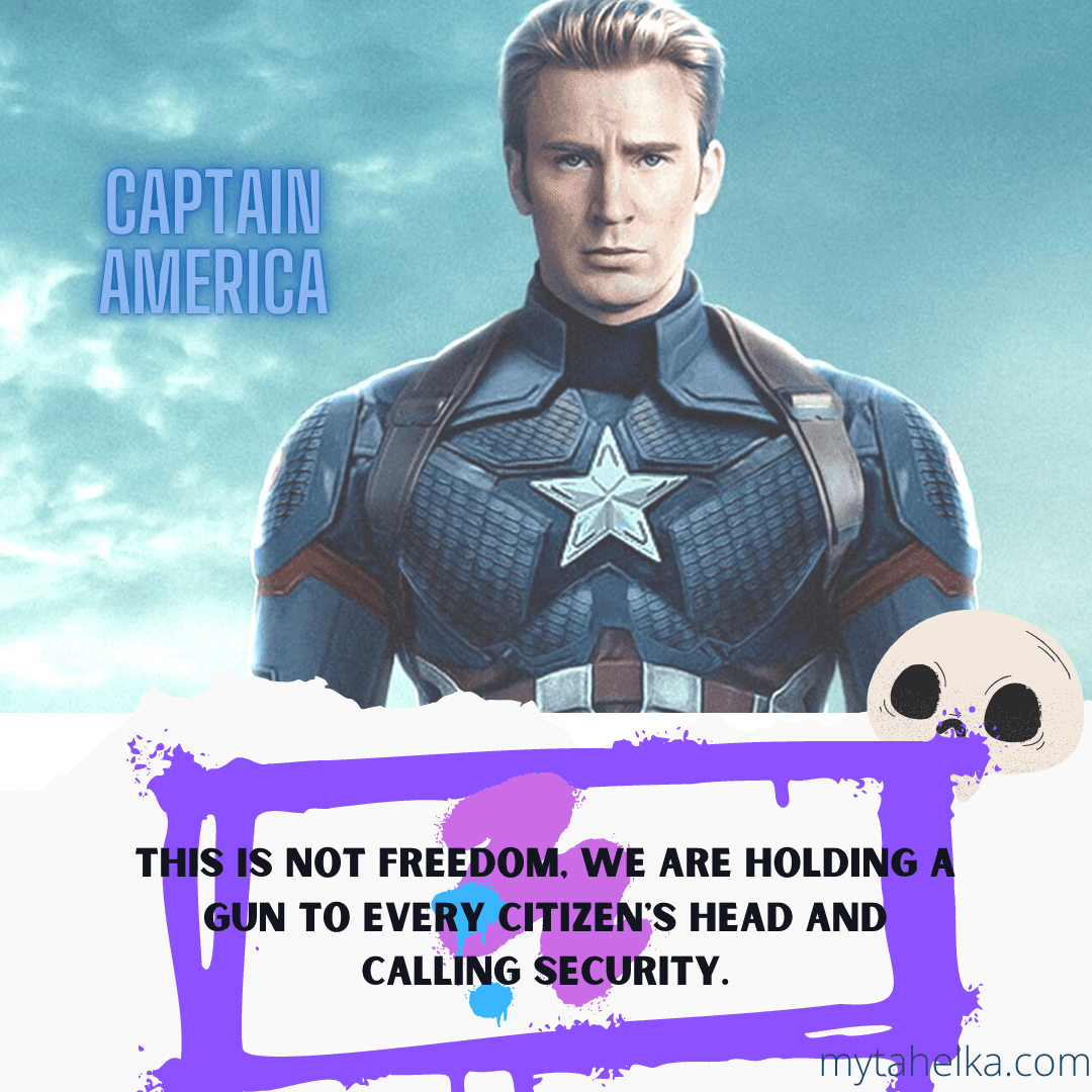 captain america motivation