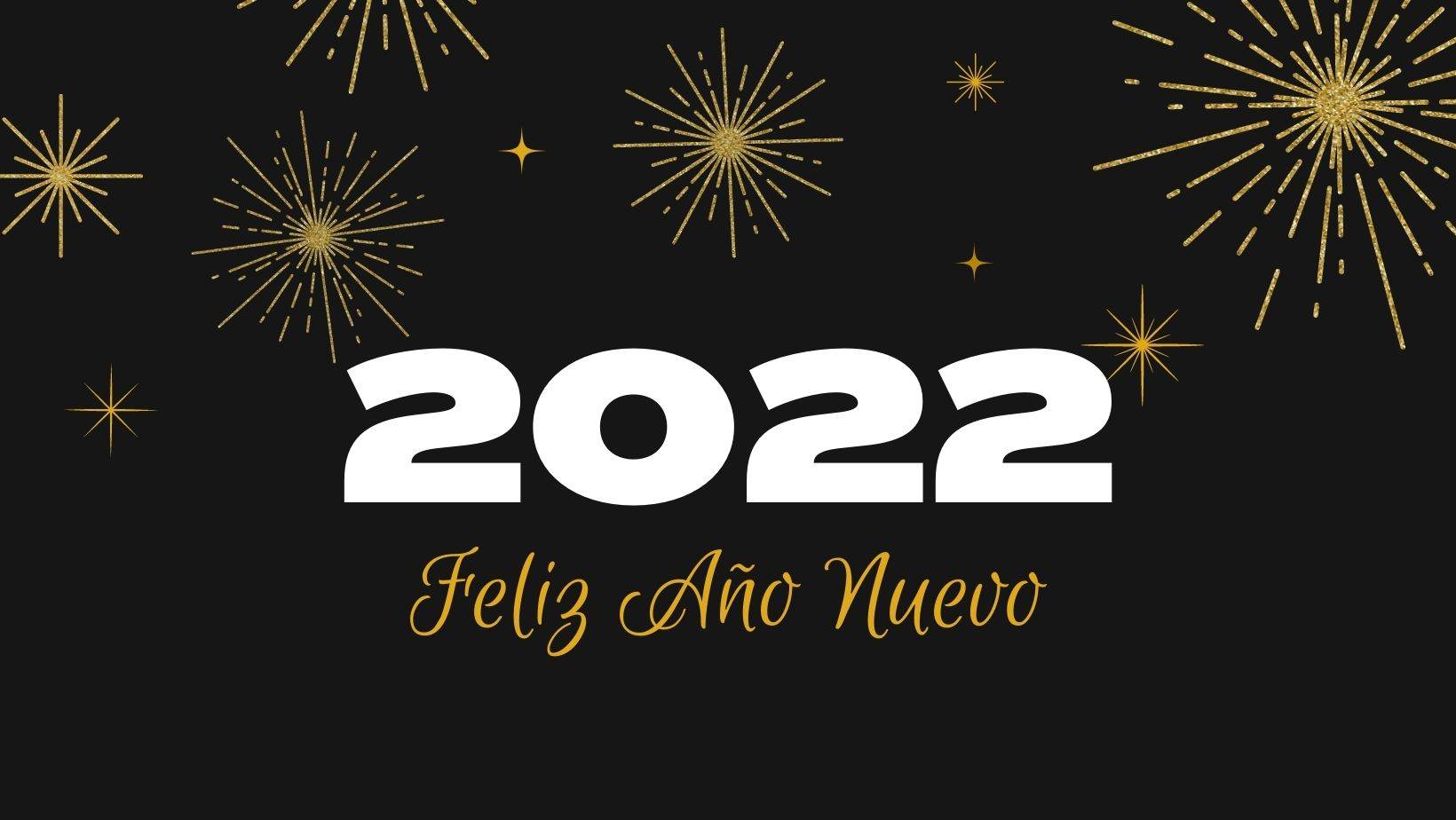 Feliz año nuevo 2022