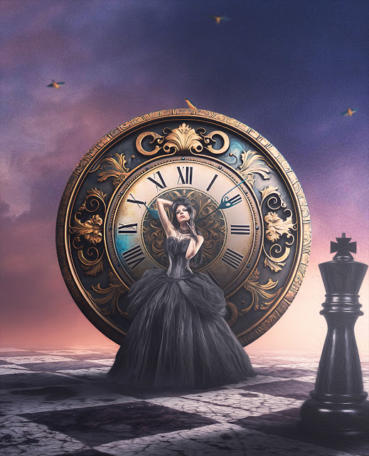 Time Inspired Photo Manipulation Photoshop Tutorial