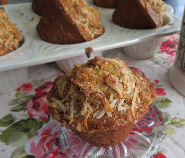 Banana & Coconut Muffins