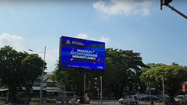 Malaysia Madani Ad Jalan Magazine Penang LED Screen Advertising Malaysia Georgetown Digital OOH Advertising