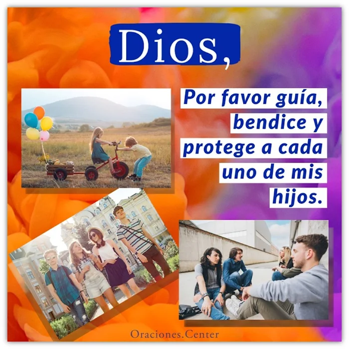 Oración por mis Hijos - Oración Principal