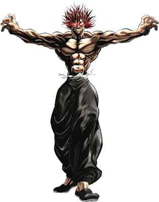 yujiro hanma, baki anime, baki yujiro