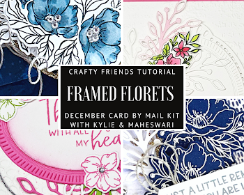 Crafty Friends December Tutorial - Fitting Florets