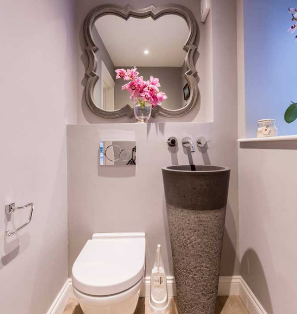 Trang trí phòng tắm nhỏ: 22 các thiết kế truyền cảm hứng cho bạn