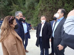 Επίσκεψη του υφυπουργού Αγροτικής Ανάπτυξης στις πληγείσες περιοχές Θεσπρωτίας