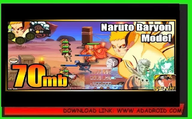 Naruto Senki All Out War With Naruto Baryon Mode APK