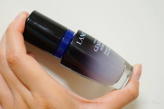 Lancome升級版嫩肌活膚雙精華Advanced Genifique Sensitive-敏感肌膚-小黑瓶-活性-評價-review-強效修護