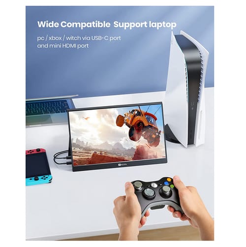 Arzopa A1 Gamut Mini 2K 13.3 Inch Dual USB C 3.1 Portable Monitor