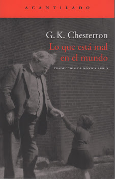 G.K. Chesterton (Lo que está mal en el mundo)