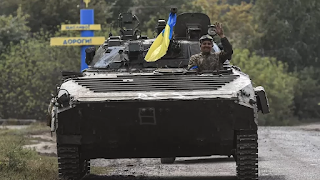 Ukraine has retaken 1,000 square kilometres from Russia in a week - Zelensky