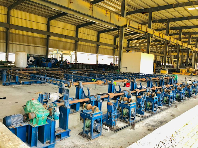 steel rolling mill