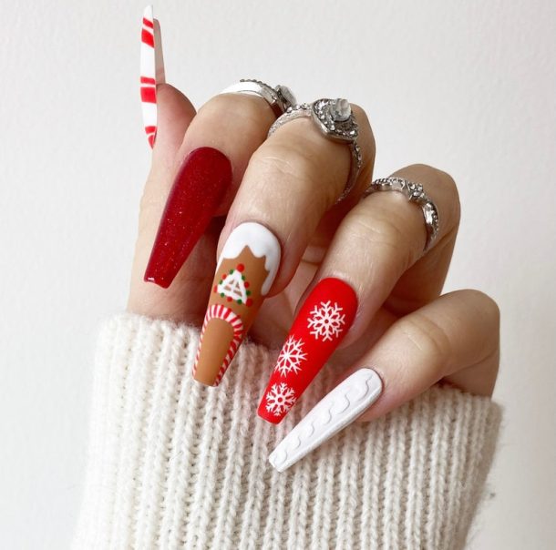 christmas nails
