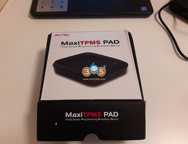 برنامه لاستیک تابستانی جیپ با Autel MaxiTPMS PAD 3