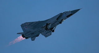 MiG-31 Fighter jet do take off