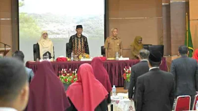 Nilai Hasil Evaluasi Reformasi Birokrasi Sumbar Mendapat Predikat Sangat Baik dari Kementerian PANRB