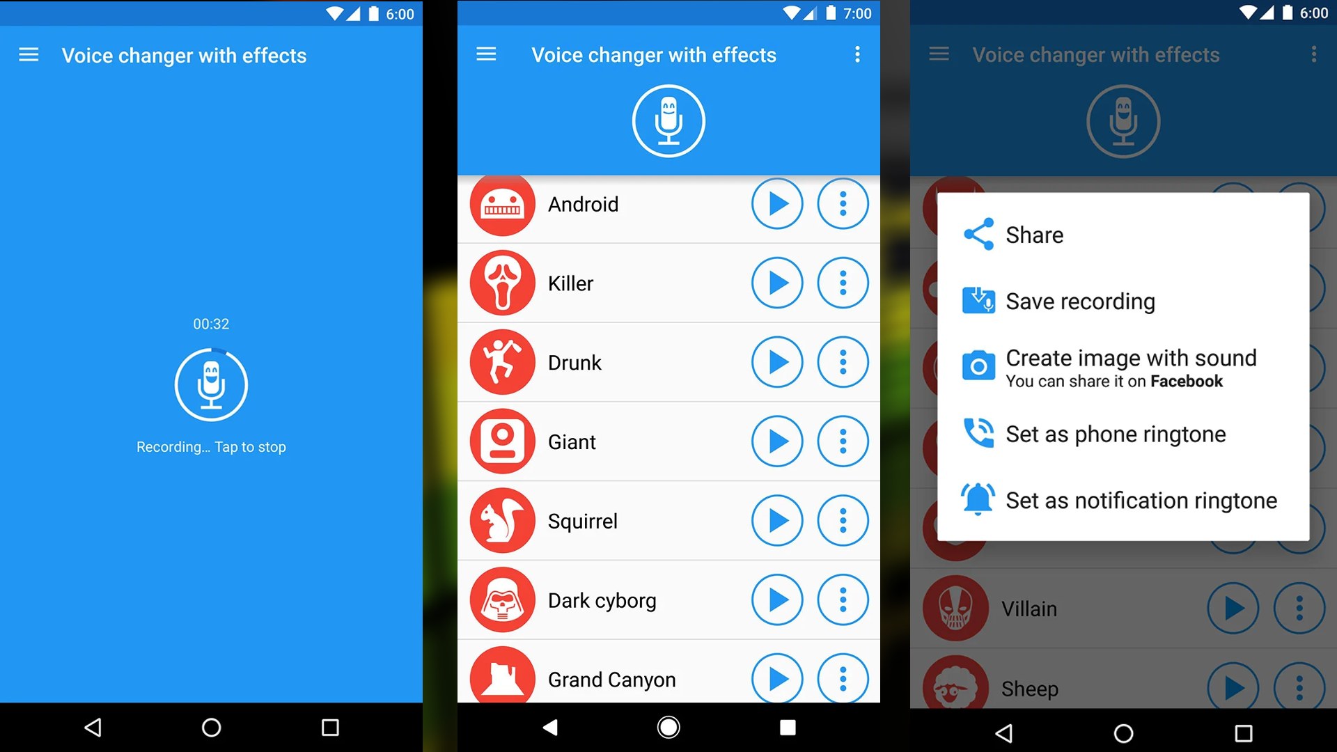 Downloa Voice changer with effects MOD APK