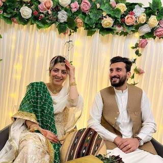 Ayeena Durkhani And Dr. Sohail Engagement Pictures. 1st January 2022