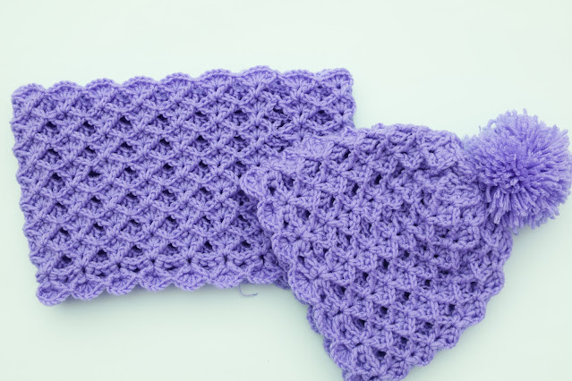 6 Crochet Imagen Conjunto ade gorro y cuello para chaqueta 3D a crochet y ganchillo ganchillo facil sencillo bareta paso a paso DIY puntada punto