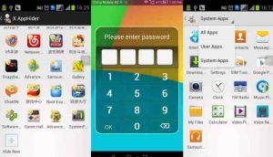 Aplikasi Untuk Menyembunyikan Aplikasi X APP Hider