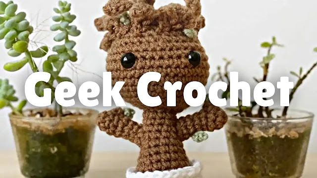 Crochet Geek - Tutoriales de Divertidos Amigurumis 🦸🏻
