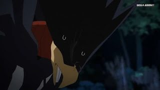 ヒロアカ アニメ 3期6話 常闇踏陰 ツクヨミ ダークシャドウ Tokoyami Fumikage | 僕のヒーローアカデミア44話 林間合宿 My Hero Academia