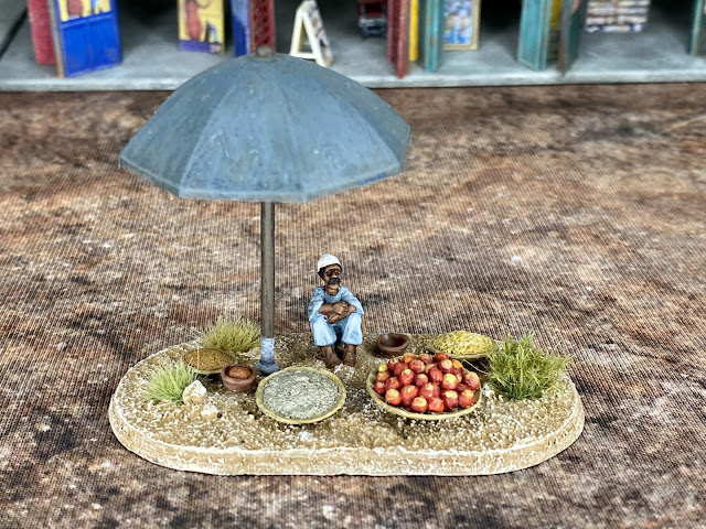 28mm Modern African Market and Civilian Miniatures from Eureka Painted for Mali and the Sahel