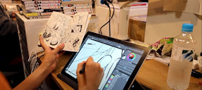 tableta grafica para dibujar manga