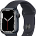 Apple Watch Series 7 GPS, 41mm Midnight Aluminum Case with Midnight Sport Band - Regular