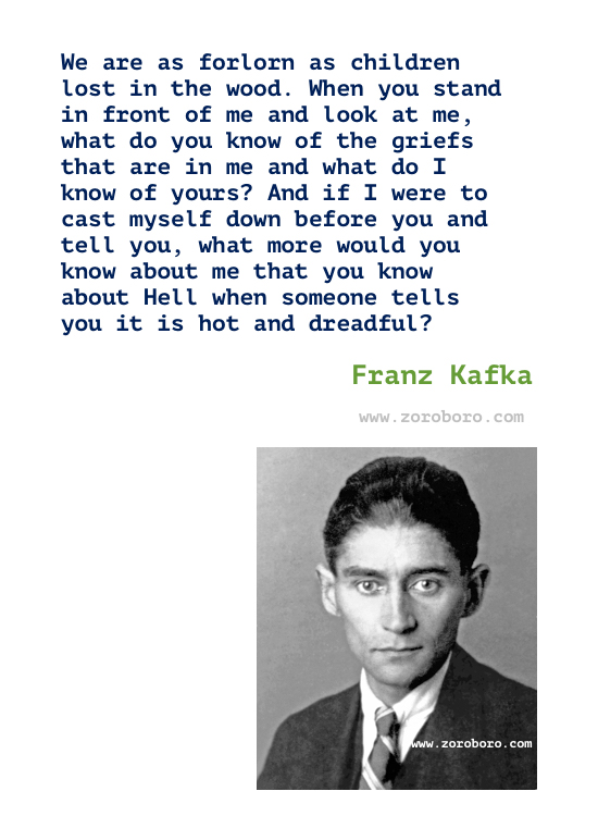 Franz Kafka Quotes, Franz Kafka Books Quotes. Metamorphosis Quotes, The Trial Quotes & Letters to milena Quotes, Franz Kafka Philosophy. Franz Kafka Short Stories/Wallpapers/Posters.