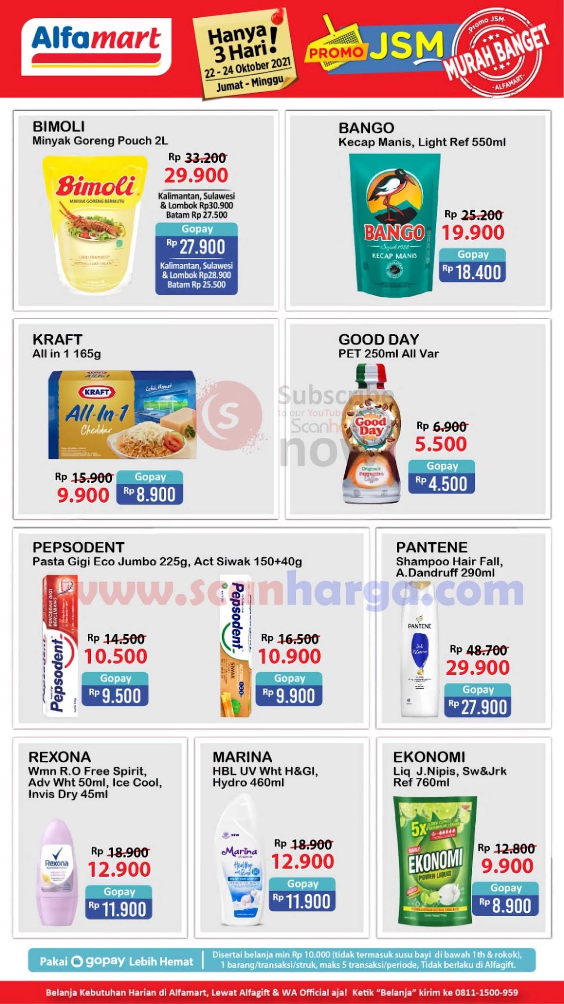 Katalog Promo JSM Alfamart Terbaru 22 - 24 Oktober 2021