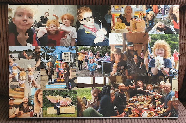 ASDA Photo Canvas collage of photos of my kids