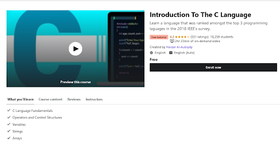 C Programming Course  Learn C Language Online