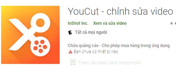 Youcut - Ứng dụng cắt, chỉnh sửa video trên điện thoại 1