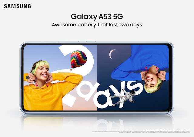 Galaxy A53 5G and Galaxy A33 5G: Awesome Mobile Experiences Open to Everyone  battery life